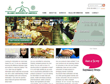 Tablet Screenshot of isahalal.org